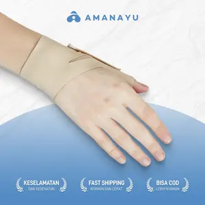 Penyangga Jari Jempol Fixer Pelindung Tendon Terapi Pergelangan Ibu Jari Tangan Keseleo