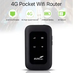 【ADE】Router Nirkabel 4G Router Penyisipan Kartu WiFi Portabel Hot-spot Seluler