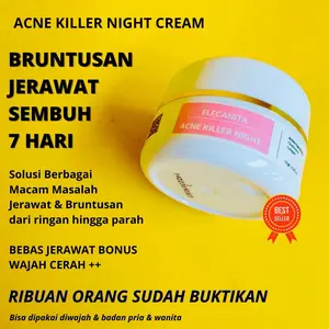 ACNE KILLER NIGHT Cream Obat Jerawat