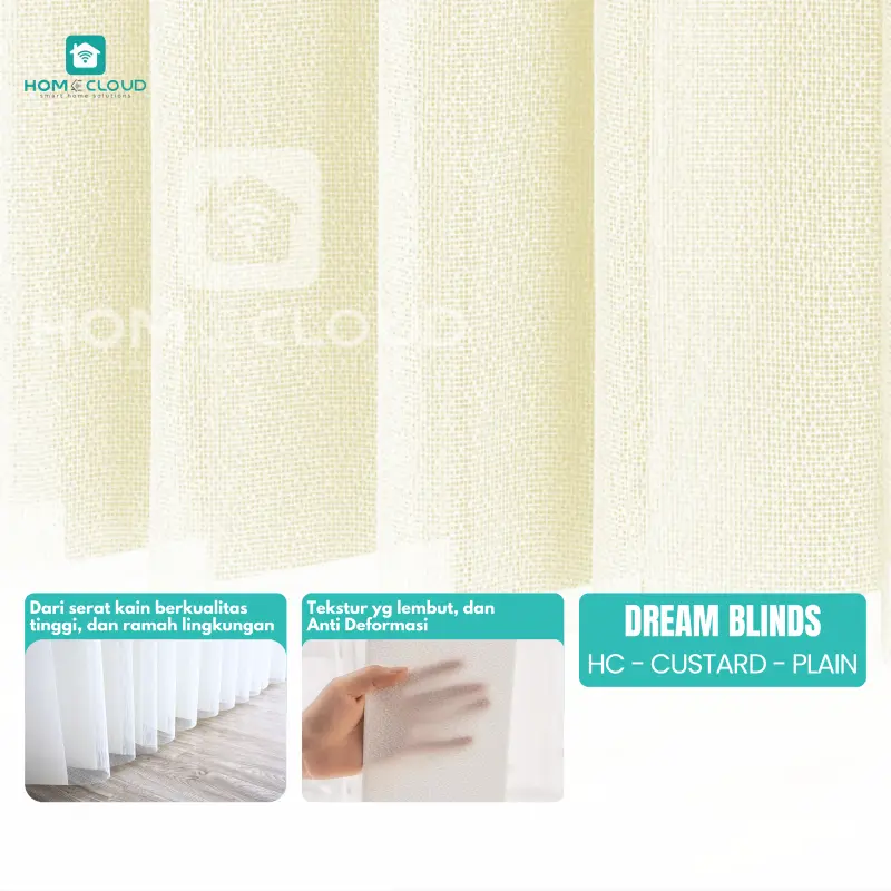 TIRAI CUSTOM - Dream Blinds otomatis Phantom Blinds Tirai Vertikal - Tirai Gulung - Gorden Kantor Gorden Blinds 8