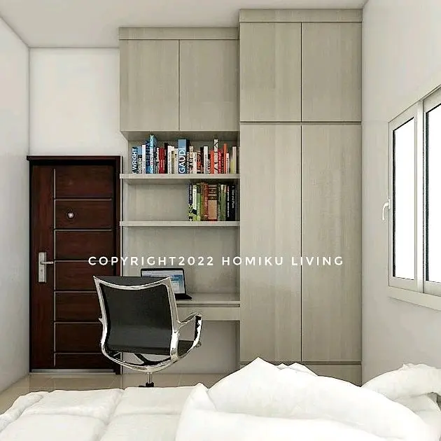Wardrobe Kabinet Lemari Pakaian Finishing HPL