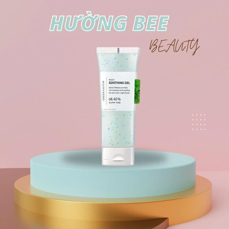  ￼Kem dưỡng ẩm thuần chay Meideme chiết xuất Green Salvia Soothing Gel Moisturizer phục hồi da 70ml 