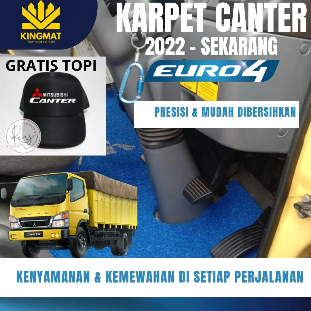 karpet New Canter uero 4 2022 gratis topi Car