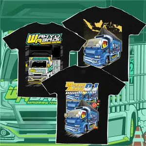 [COD] KAOS ANAK TRUCK MANIA INDONESIA WAHYU ABADI | BAJU ANAK BAHAN ADEM DAN NYAMAN