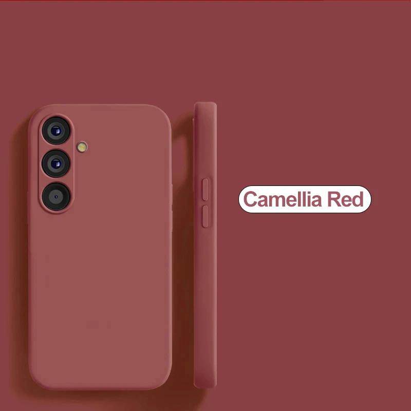 Product Introduction of Camera Protect Soft Phone Case for Samsung Galaxy A05 A15 A25 A35 A55 5G  Liquid Silicone Couples Cover A 15 4G A55 A25 Global Protector Protection Protective Casing 13