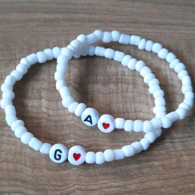 gelang couple gelang bestie Bracelets Manik 3