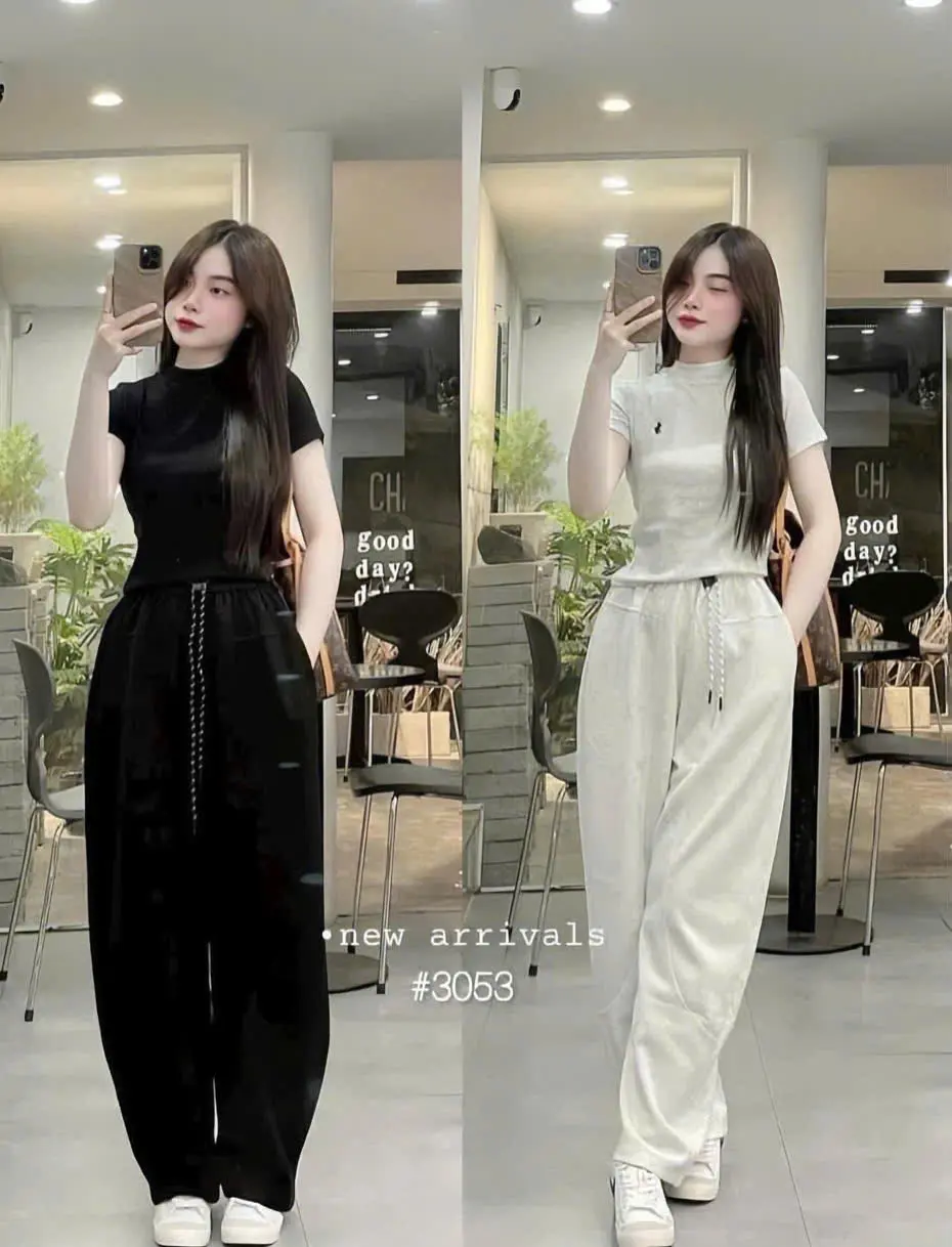 Sét bộ thêu ngựa áo chất thun tăm, quần chất nỉ 2 da sịn sò