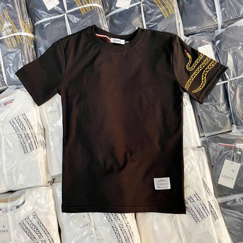 Product Introduction of áo thun cổ tròn thêu rắn  nổi bậc bắt mắt người nhìn mẫu menswear áo  polo 16