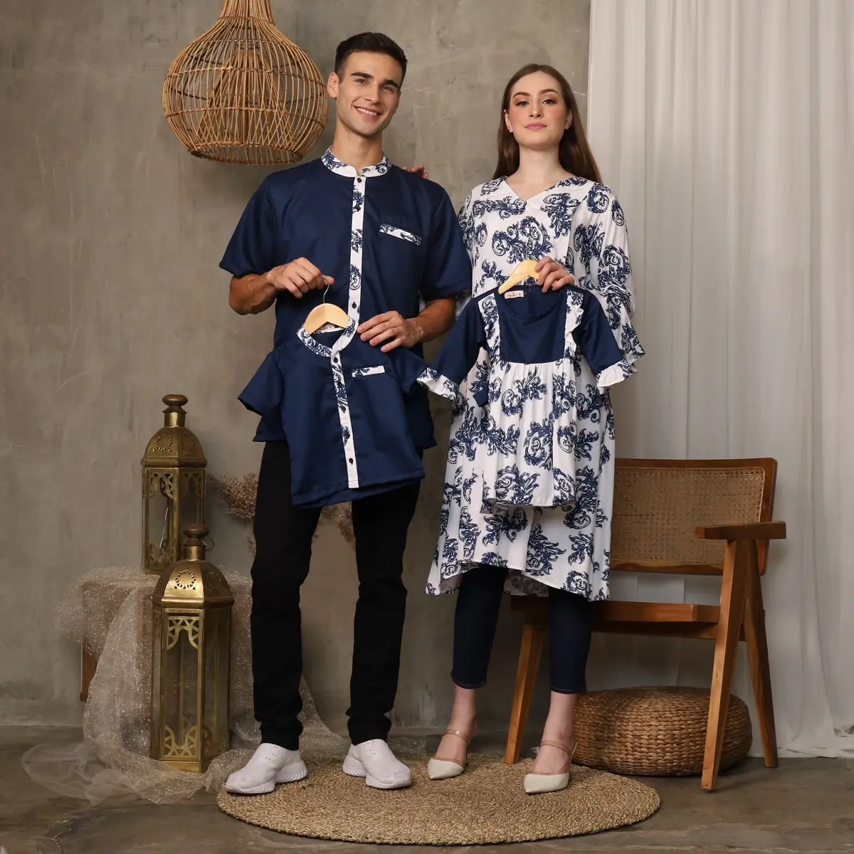 Baju Menyusui Couple/ Baju Couple Keluarga Family Set ADARA