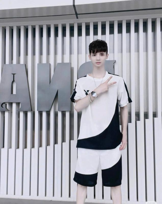 Bộ YBO Cộc Tay (1)Mùa Hè Nam Nữ Royal Chất Xốp Mềm Co Giãn nhẹ  Bộ quần áo tay ngắn thời trang Menswear Polo Có Cổ Ngắn Tay set  nam Shirt Shirt 3
