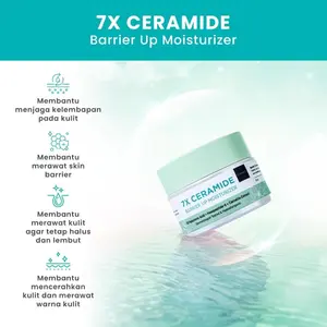 SCARLETT WHITENING 7X CERAMIDE MOISTURIZER/ SCARLETT MOIST CERAMIDE 20GR by felicya angelista Moisturizer Wajah