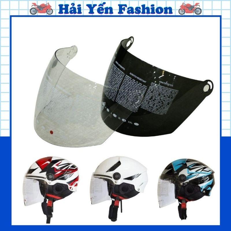 Hàng Chính Hãng 100% - Kính Thay Thế Mũ Bảo Hiểm KYT 1 2 Tiger Jet Không kèm mũ