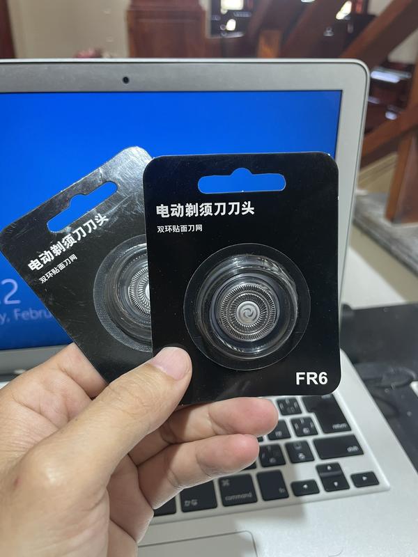 Bộ 2 lưỡi Dao Cạo Râu R6 tròn dành cho máy cạo MINI pree 187- MN 585, 188... Skincare