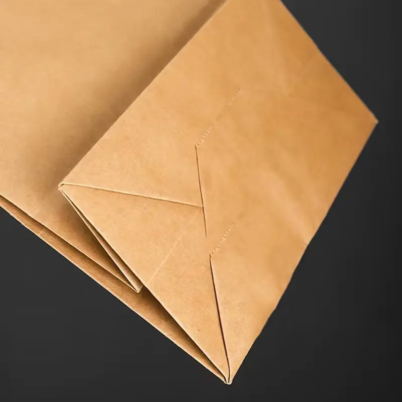Túi giấy Kraft có quai đựng quà nhiều kích thước, Túi giấy Kraft xi măng Nhật Bản chất lượng 3