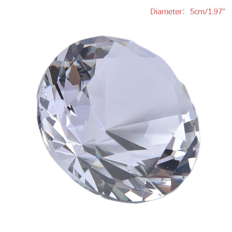 Product Introduction of Clear Paperweight Faceted Cut  Giant   Decor Craft 38