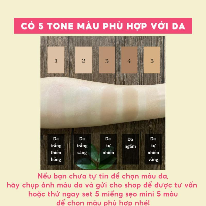 Miếng dán che khuyết điểm che hình xăm Nhật Bản Sakura size 10x14.5cm che sẹo xóa xăm che khuyết điểm đậm màu chống nước 3