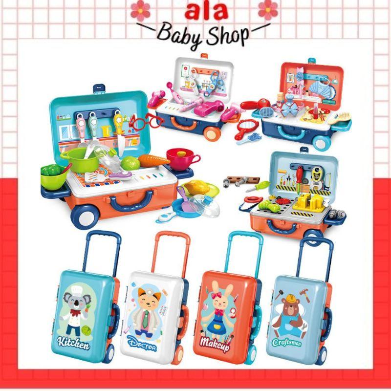 Đồ chơi vali hướng nghiệp cho bé trai và bé gái