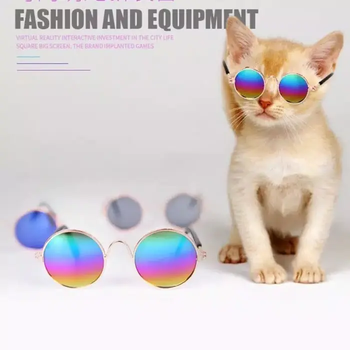 Kacamata Anjing Kucing Hewan Sunglasses Pet Kaca Mata Kucing Anjing 2