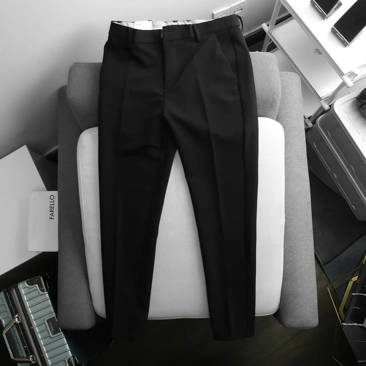 Bigsize- Quần Tây Âu cotton co giãn 4 chiều Bigsize từ 90-120kg (size 38-42)- SP04 Nam Pants Menswear