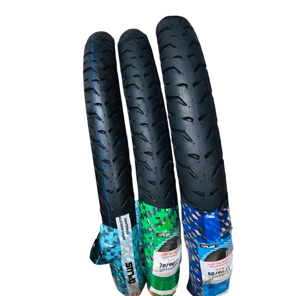 Vỏ Xe DPLUS 378 Xài Ruột Gai Pilot Size 60/90-17, 70/90-17, 80/90-17
