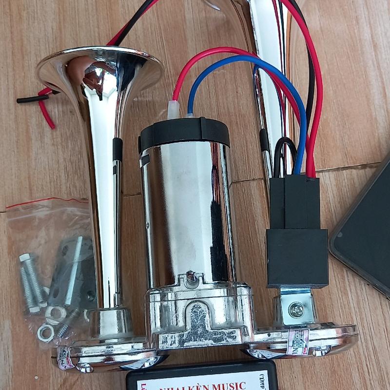 còi điện sinh hơi cho các dòng xe chua co binh hơi Phụ Kiện Phụ Tùng