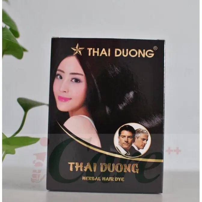 Gội nhuộm tóc đen dược liệu Thái Dương