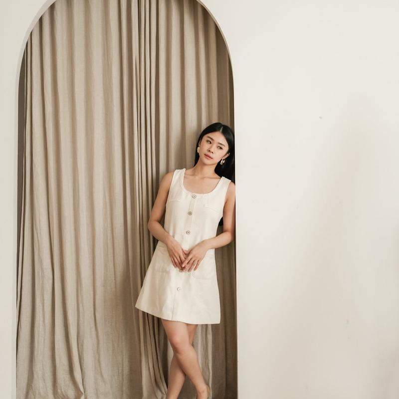 NOAH FLAT SANDALS (WHITE) 2
