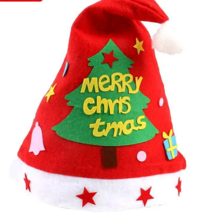 DIY TOPI NATAL - Mainan Edukasi Membuat Topi Natal Anak 3