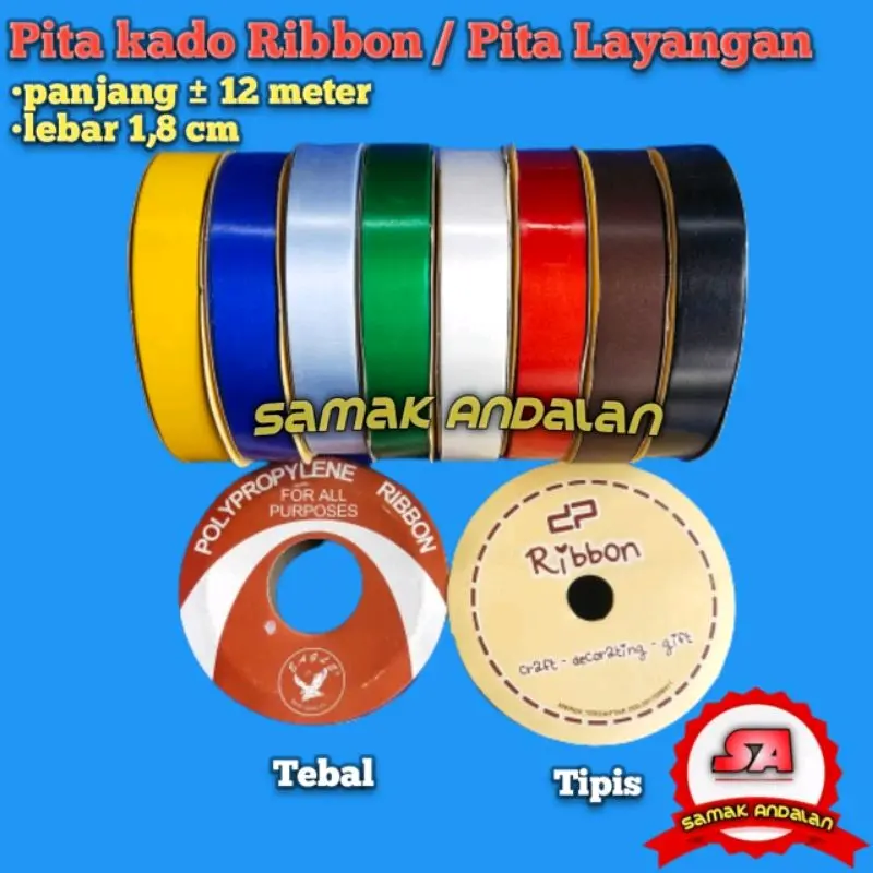 Pita ribbon / pita layangan
