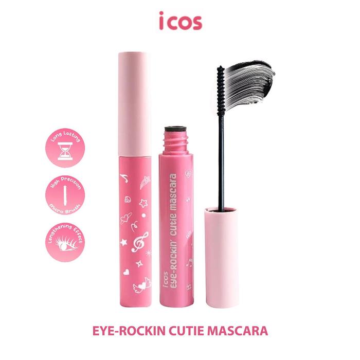 Gambar ICOS Mascara Eye-Rockin Cutie Maskara Black dari INEZ Official Store Kota Administrasi Jakarta Selatan Tokopedia