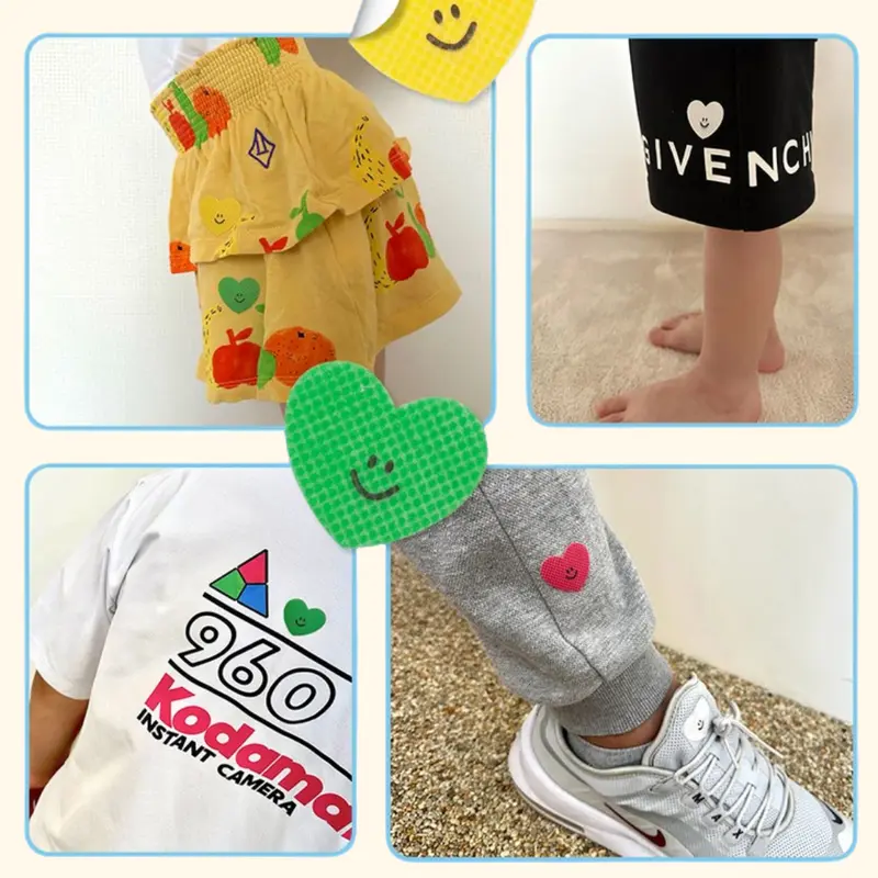 [Mua 5 tặng 1/ Mua 8 tặng 2] Set 8 sticker dán chống muỗi, côn trùng Dotori Trái tim cho Bé và Gia đình 5