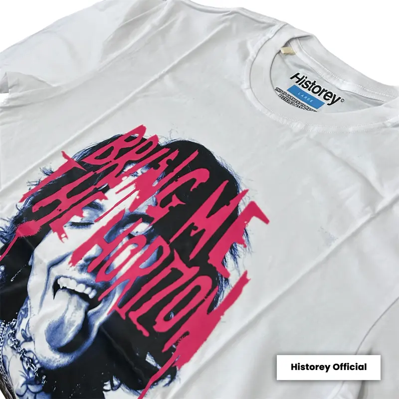 T-Shirt | Kaos Band | Bring Me The Horizon V.4 Premium Cotton Combed 24s | baju distro pria  simple keren Nyaman Panjang Sablon 2