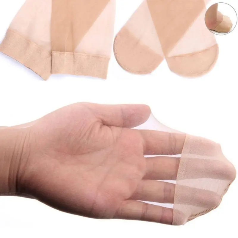 Tất Lụa Nữ, Hàng Mới Về, 5 / 1 Đôi, Màu Da Đen Và Trong Suốt, Mỏng Và Thoải Mái, Được Làm Bằng Nylon, Thích Hợp Cho Mùa Hè, Tất Ngắn Đến Mắt Cá Chân, Thời Trang, Dành Cho Nữ 6