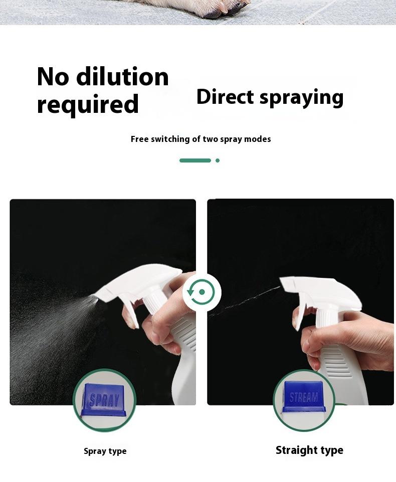 Product Introduction of Pet deodorant 500ml deodorant perfume dog cat disinfectant pet deodorant spray pet disinfectant 15