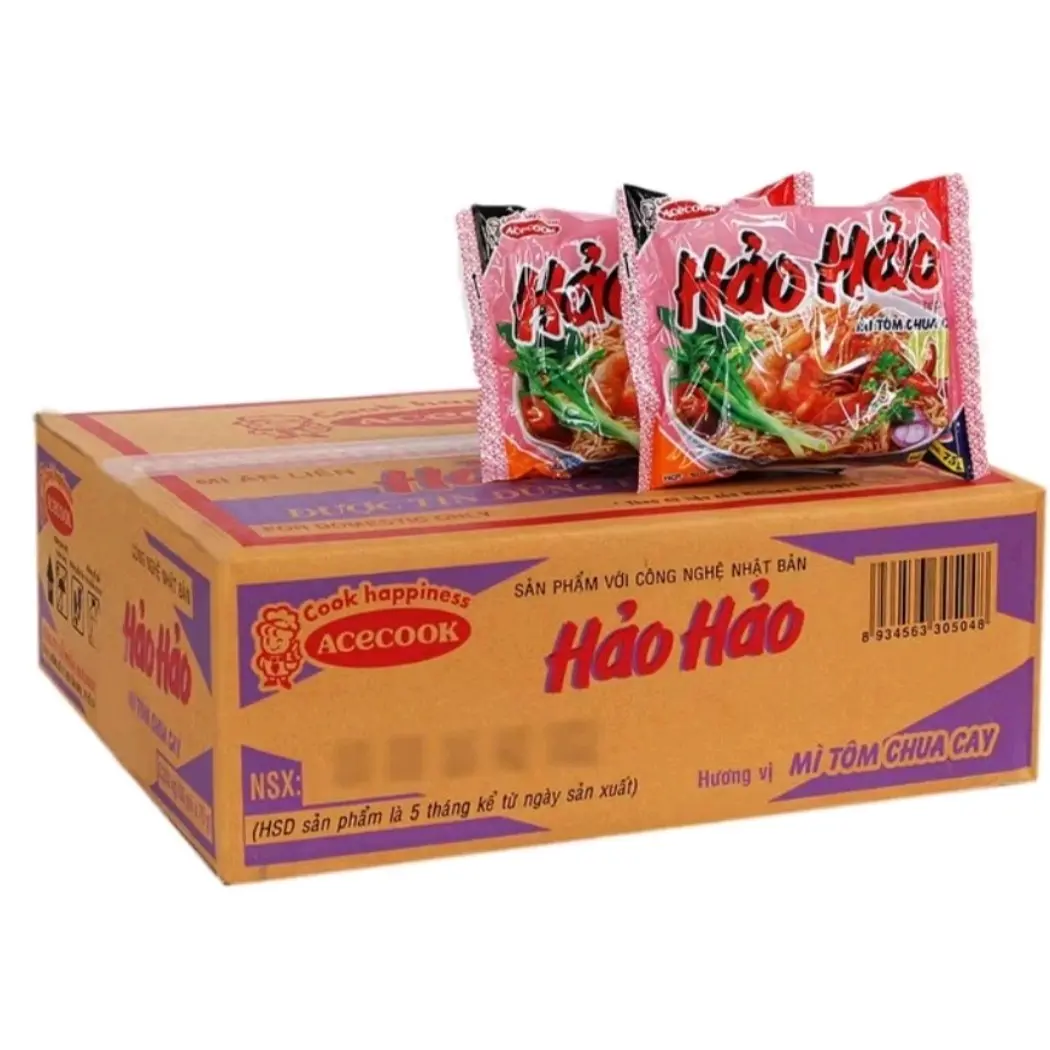 Thùng mì tôm Hảo Hảo 30 gói