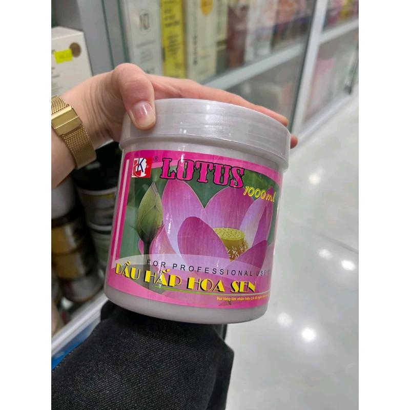  hấp dầu kem xã ủ tóc hoa sen 