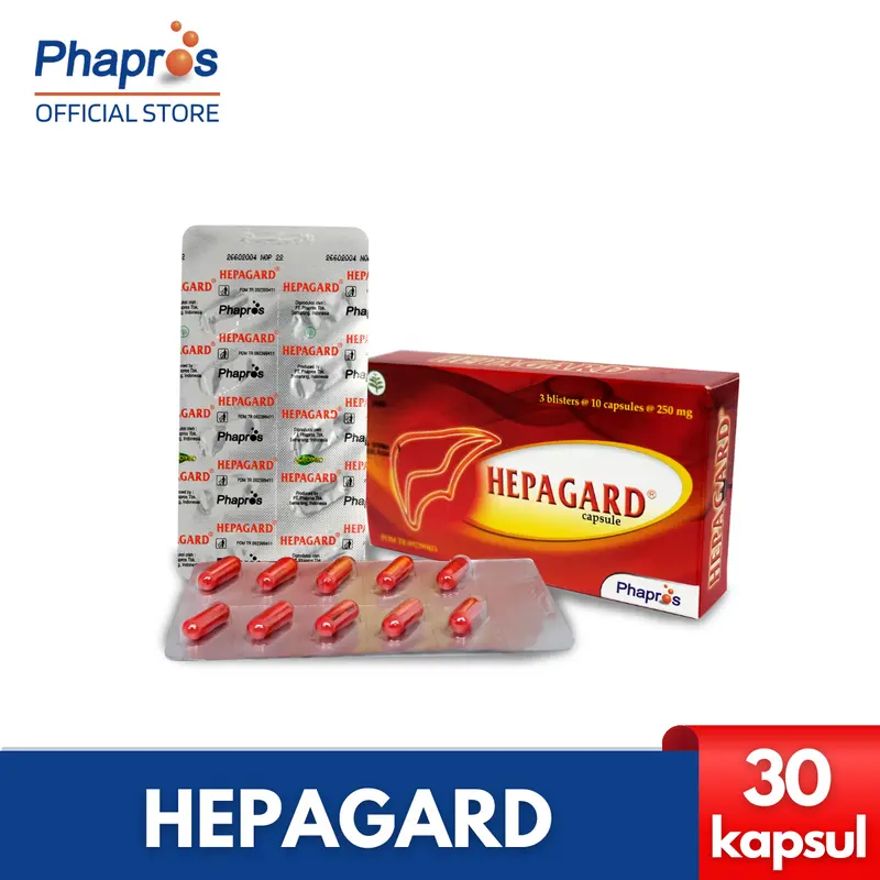 Hepagard Box isi 30 kapsul 0