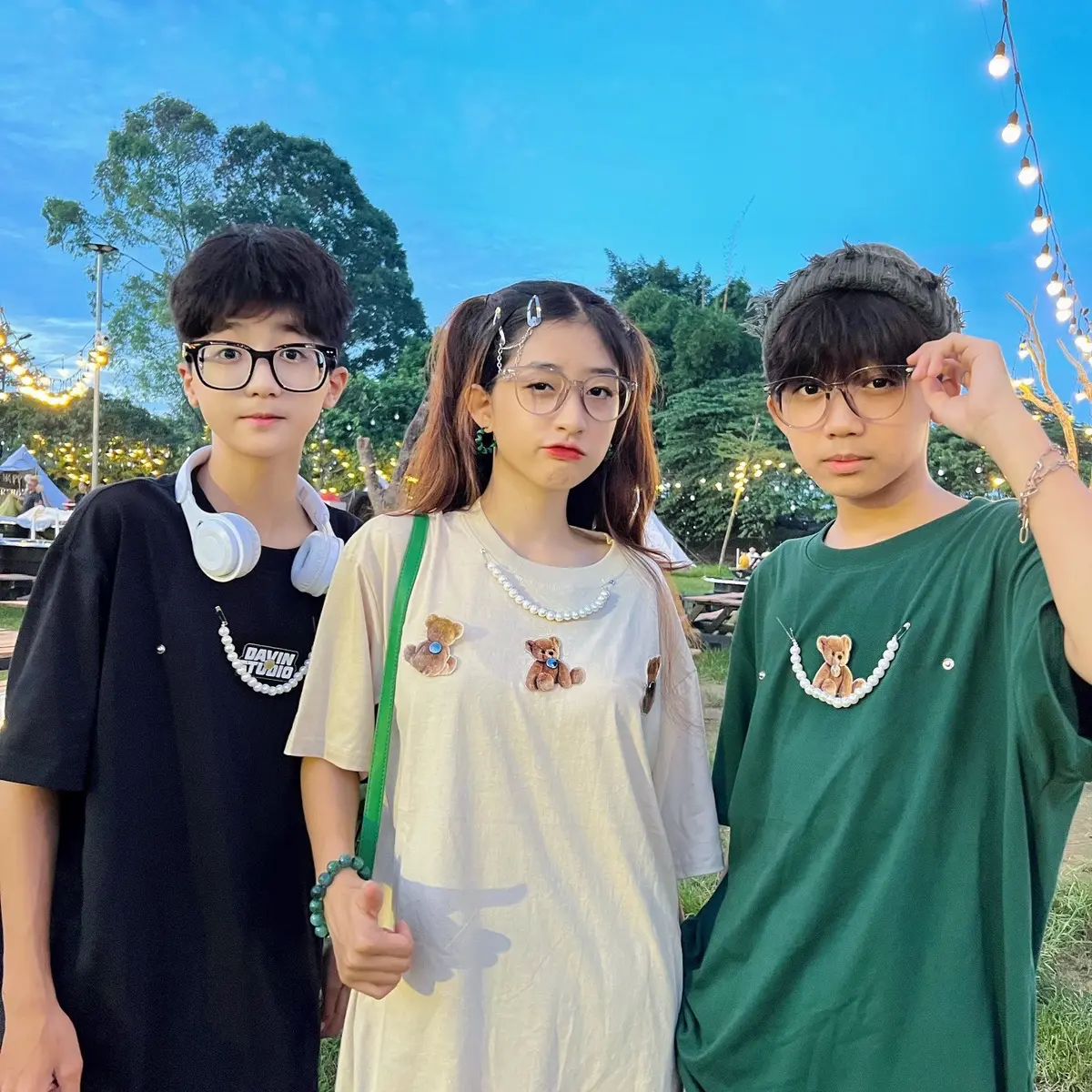 Áo Thun Nin Studio Chú Gấu Bông 2024