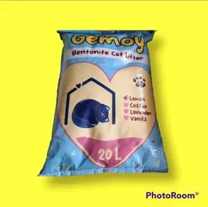pasir kucing gemoy wangi 20 liter no dust clumping kargo