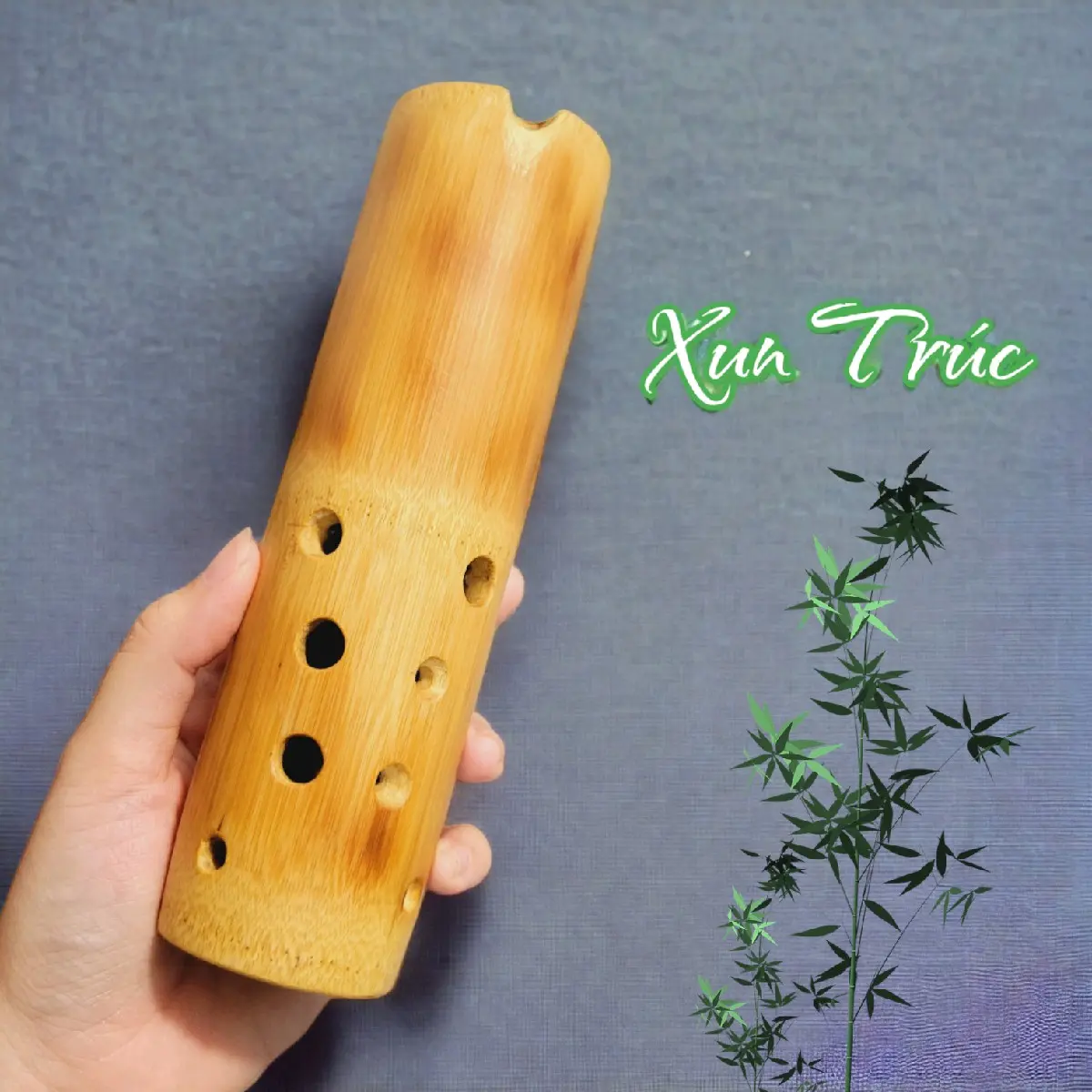 Xun Trúc | Miệng thổi mím môi | Âm trầm nhẹ nhàng | Có kèm hướng dẫn chơi | Tương đối dễ chơi