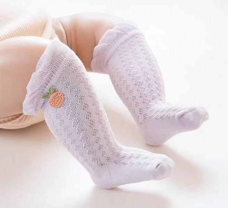 [QC] Tất Bốt Mùa Hè Cho Bé Gái Từ Sơ Sinh đến 1 tuổi, Phối Với Body, Váy VT002 Voi