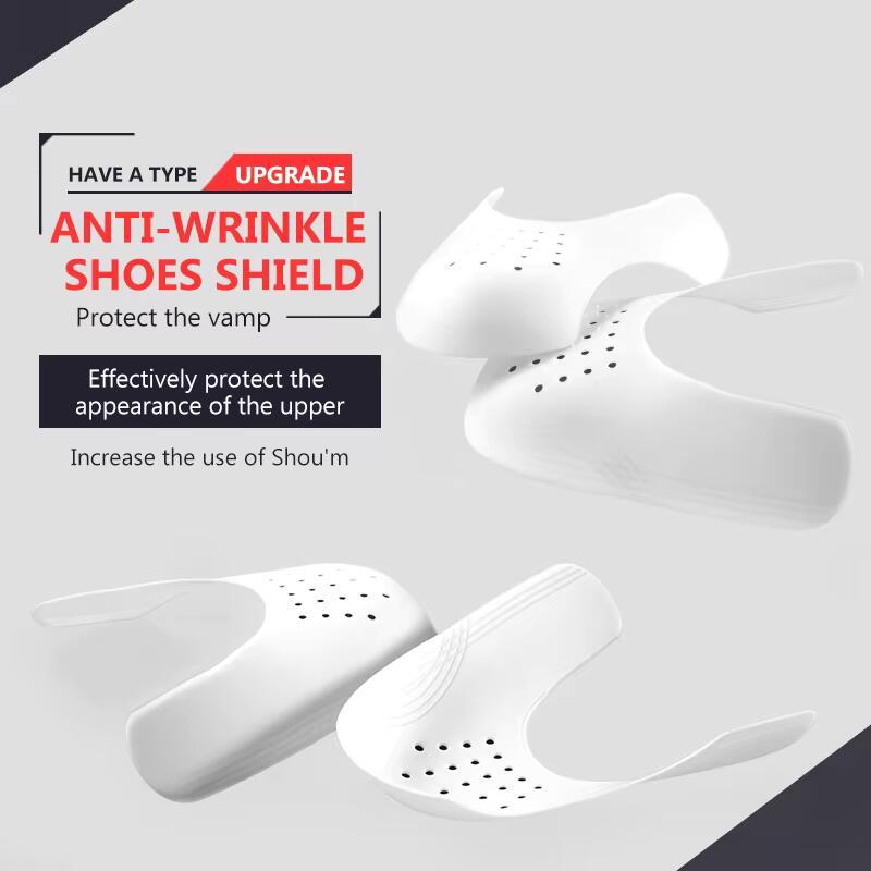 Product Introduction of 2 Pacs New Shoe Care Sneaker Anti Crease Toe Caps Protector Stretcher Expander Shaper Support Pad Shoes Accessories Footwear Comfort Insoles Bedroom Arch Walking 25
