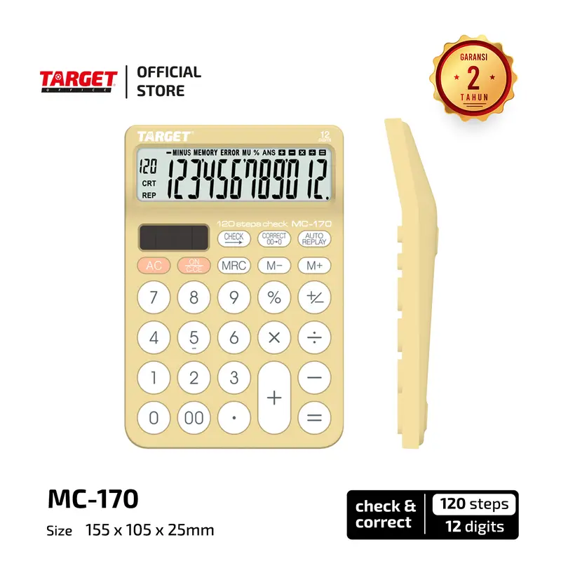 Target MC-170 - Desktop Calculator - 12 digit 6