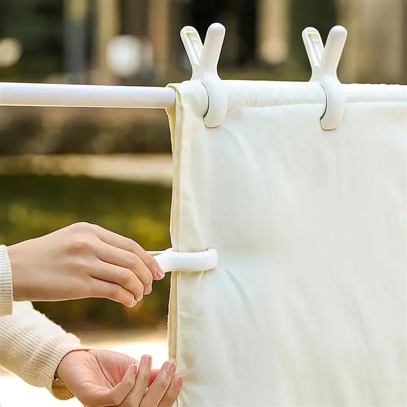 3Pack Plastic Clothes Pins with Strong Anti-Rust Springs Heavy Duty Beach Towel Clips Laundry Clothespins to Keep Towel 2