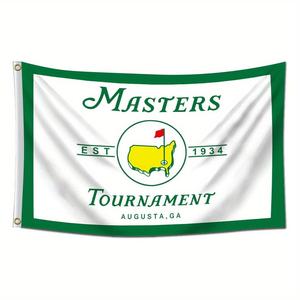 Masters Tournament Golf Flag, 3x5ft Hanging Golf Flag, Decorative Banner for Outdoor Garden Yard Sports, Festive & Party Supplies, Halloween Decoration