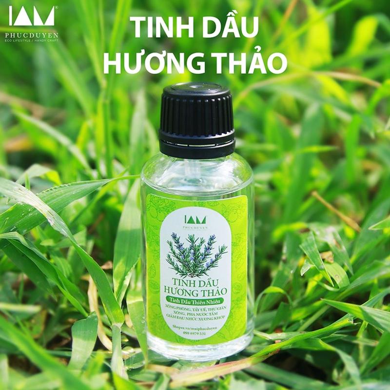 Product Introduction of Tinh dầu thiên nhiên xông phòng tẩy uế, xông người, giải cảm, pha nước tắm 30 ml 15