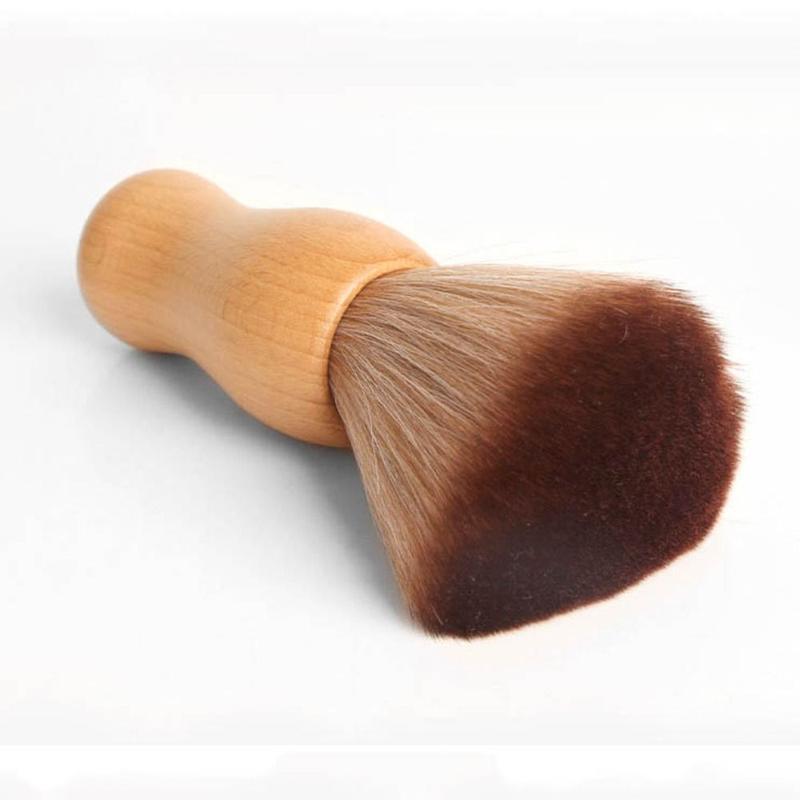 Product Introduction of Fashion Wooden Shaving Brush Natural Fiber Handle Facial Beard Cleaning Duster Household Cleaning Tools Barber Accessory 17