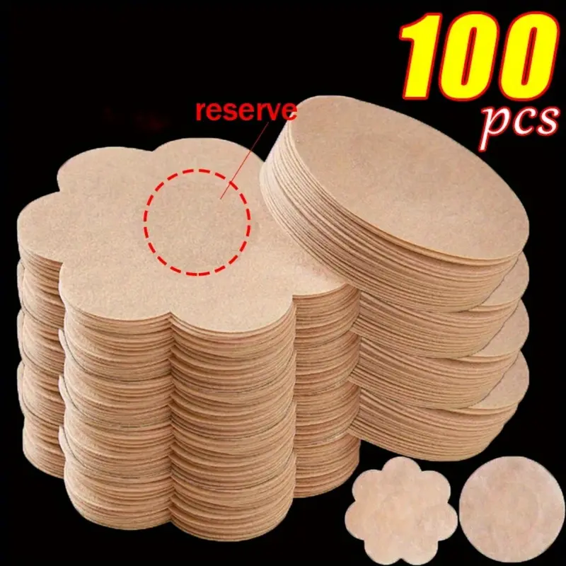 10/50/100pcs Disposable Set, Strapless Self-adhesive Breast Lift Nipple Covers for Women'S Underwear and Lingerie Accessories Womenswear Bras 0