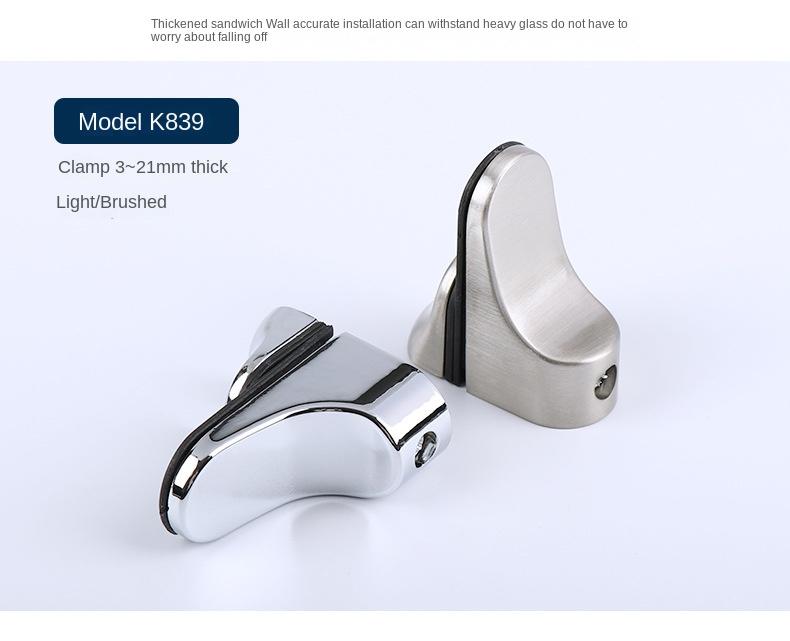 Product Introduction of Kẹp Kính Kệ Có Thể Điều Chỉnh Chất Liệu Hợp Kim, Kẹp Miệng Cá Kẹp F, Giá Đỡ Cố Định Kẹp, Giá Đỡ Hỗ Trợ Kệ Vách Ngăn Đầu Nối 2