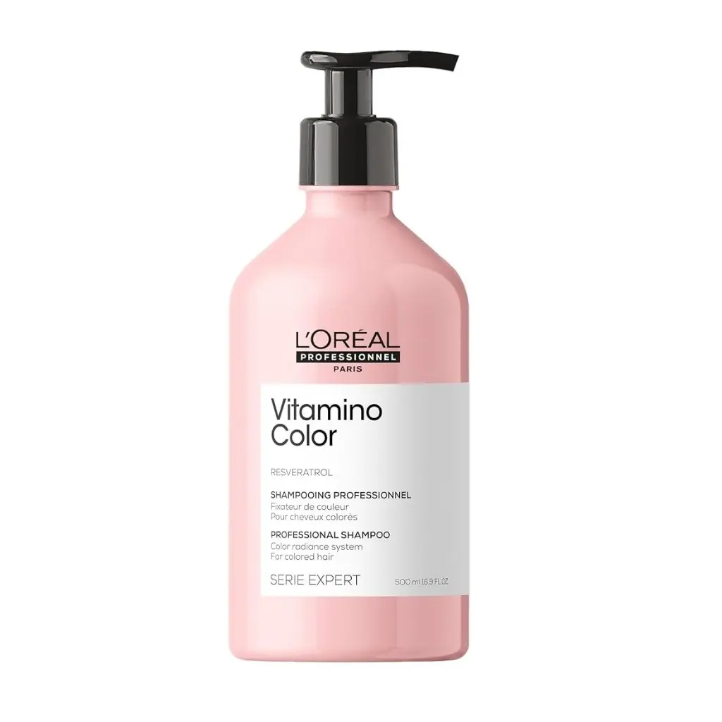 L'OREAL PROFESSIONEL Serie Expert Vitamino Color Radiance Color Safe Shampoo (500ml) Hair Shampoo from Lastey | SG Ready Stock